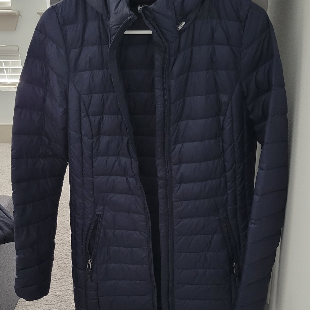 32 Heat puffer coat xs navy